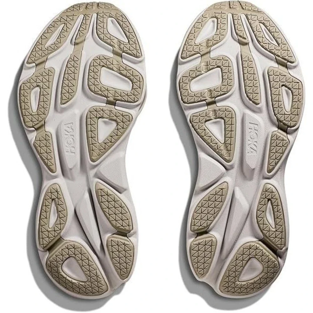 Hoka One One Men's Bondi 8 Athletic Sneakers OAT MILK‎ BARLEY sz 11.5 NWOB